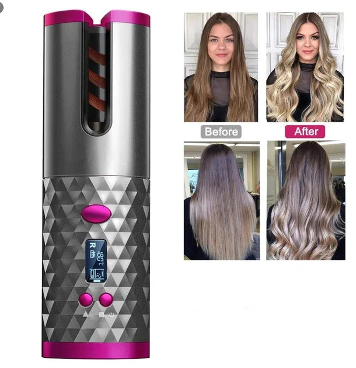 Shimmer & Glow Portable Hair Curler